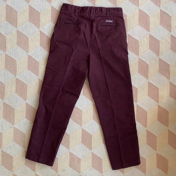 Noah NYC Single-Pleat Snap-Button Chino - Picture 2 of 3